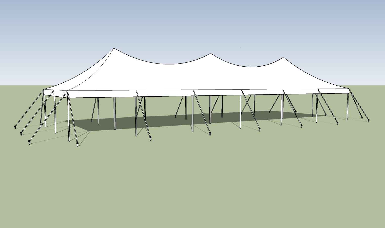 20x60 party tent